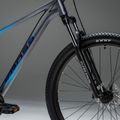 Hegyi kerékpár KROSS Hexagon X200 27,5" grey/blue/matte 19