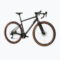 Gravel kerékpár KROSS Esker 6.0 black/white/matte/gloss 2
