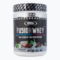 Real Pharm Fusion 600g csokoládé-menta 709356 fehérje kiegészítő