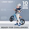 Kinderkraft 2Way Next világoszöld futóbicikli 12