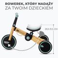 Háromkerekű futóbicikli Kinderkraft 4TRIKE blue 12