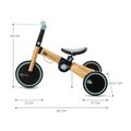 Háromkerekű futóbicikli Kinderkraft 4TRIKE blue 15