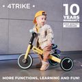 Kinderkraft terepjáró tricikli 4TRIKE szürke 15