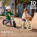 Futóbicikli Kinderkraft Rapid 2 savanah green 13