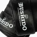 Bushido boxkesztyű zsákos edzéshez fekete Rp4 5