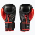 Bushido férfi sparring kesztyű bőr fekete ARB-415 14oz 2