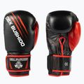 Bushido férfi sparring kesztyű bőr fekete ARB-415 14oz 3