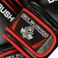 Bushido férfi sparring kesztyű bőr fekete ARB-415 14oz 5