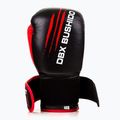 Bushido férfi sparring kesztyű bőr fekete ARB-415 14oz 6
