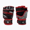 Bushido edzőkesztyű MMA és zsákos edzéshez fekete és piros E1V6-M