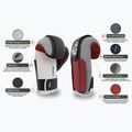 Bushido bokszkesztyűk Wrist Protect rendszerrel fekete Bb2-12oz 17
