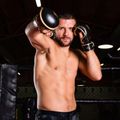 Bushido MMA edzés sparring kesztyű bőr fekete Arm-2011D-L 10