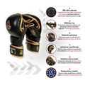 Bushido MMA sparring kesztyű fekete Arm-2011D-M 12
