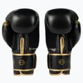 Bushido bokszkesztyűk természetes bőr fekete B-2v13-10oz 2