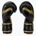 Bushido bokszkesztyűk természetes bőr fekete B-2v13-10oz 4