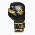Bushido bokszkesztyűk természetes bőr fekete B-2v13-10oz 6