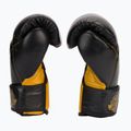 Bushido Természetes bőr bokszkesztyűk fekete B-2v14-10oz 4