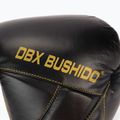 Bushido Természetes bőr bokszkesztyűk fekete B-2v14-10oz 6