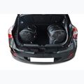 KJUST csomagtérzsákok készlet Hyundai I30 Hatchback 2012-2016 4 db fekete 13