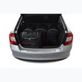 KJUST Skoda Rapid Liftback csomagtartó táskakészlet 2012-2019 5 db fekete. 13