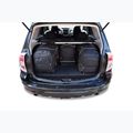 KJUST Subaru Forester 2008-2013 csomagtér táska szett 4 db fekete. 14