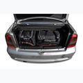 KJUST csomagtartó táska szett Opel Astra Cabrio 2001-2006 4 db fekete. 12