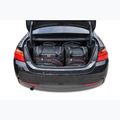 KJUST BMW 4-es Coupé csomagtartó táska szett 2013-2020 4 db fekete 18