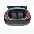 KJUST BMW 4-es Coupé csomagtartó táska szett 2013-2020 4 db fekete 20