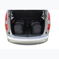 KJUST Skoda Roomster csomagtérzsák szett 2006-2015 4 db fekete. 14