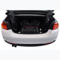KJUST BMW 4-es BMW Cabrio csomagtartó táska szett 2013-2020 3 db fekete 14