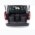KJUST csomagtartó táskakészlet Peugeot Partner 2008-2019 6 db fekete. 12