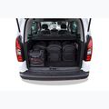 KJUST csomagtartó táska szett Citroen Berlingo 2008-2018 6 db fekete 16