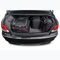 KJUST BMW 7-es BMW csomagtér táska készlet 2001-2008 5 db fekete 18