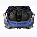 KJUST csomagtartó táska szett Honda Civic Hatchback 2017-2021 4 db fekete 15