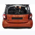 KJUST Smart Fortwo Coupe Ev 2020+ 3 csomagtartó táska szett fekete. 17