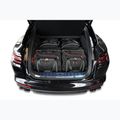 KJUST Porsche Panamera St 2017+ csomagtérzsák szett 4 db fekete. 12