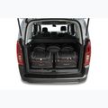 KJUST Toyota Proace City Verso 2019+ 5 csomagtáska szett fekete. 17