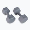 Spokey Monster II 2x5 kg súlyzók szürke 920900 2