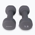 Spokey Shape IV 2x1,5 kg szürke 921562 3