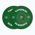 Súlyok THORN FIT Fractional 2 x 2 kg green/white
