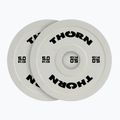 Súlyok THORN FIT Fractional  2 x 10 kg white/black