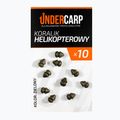 UNDERCARP helikopteres pontygyöngy zöld UC108