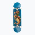 Fish Skateboards Zack Kezdő klasszikus gördeszka 8.0' kék SKATE-ZAC-SIL-WHI 8