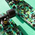 Fish Skateboards Print Camo zöld FS-FB-CAM-CAM-BLA-BLA gördeszka 11