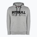 Férfi pulóver Pitbull West Coast Hooded French Terry TNT grey/melange