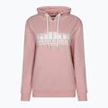 Női pulóver Pitbull West Coast Hooded F.Terry „Boxing” powder pink