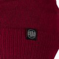 Férfi téli sapka Pitbull West Coast Beanie Small Logo burgundy 3