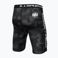 Férfi kompressziós rövidnadrág Pitbull West Coast Shorts Dillard grey camo 2