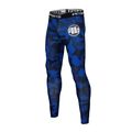 Férfi leggings Pitbull West Coast Compr Pants Dillard blue camo