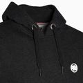 Férfi pulóver Pitbull West Coast Hooded Small Logo 21 charcoal 3